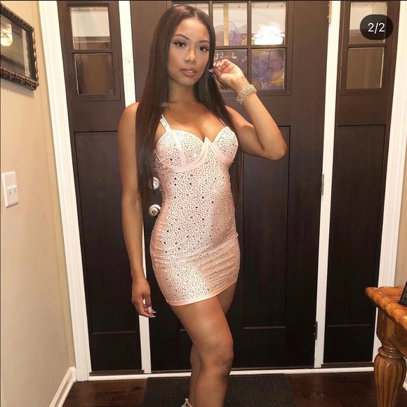 Rhinstone dress - Picture 2 of 2